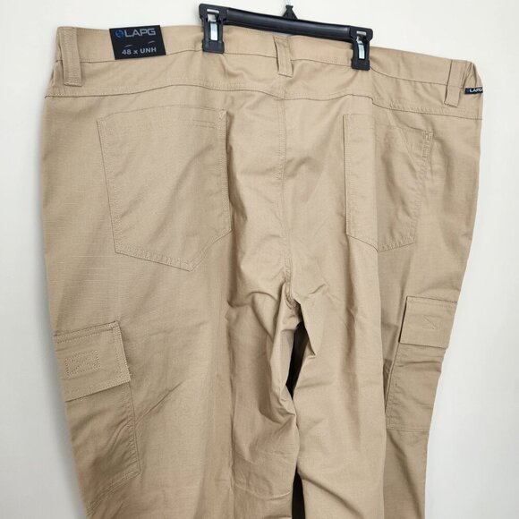 LAPG LA Police Gear NWT Core Cargo Tactical EMS Pants Rip Stop Khaki 48xUNH - Picture 8 of 9